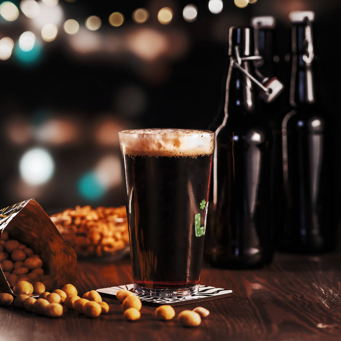 4-Leaf Love Pint Glass