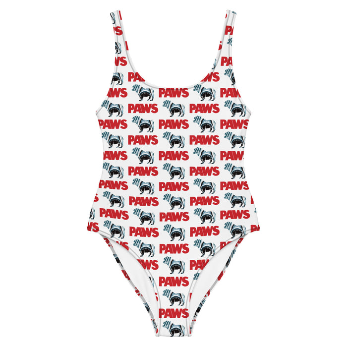 "PAWS" One-Piece Swimsuit