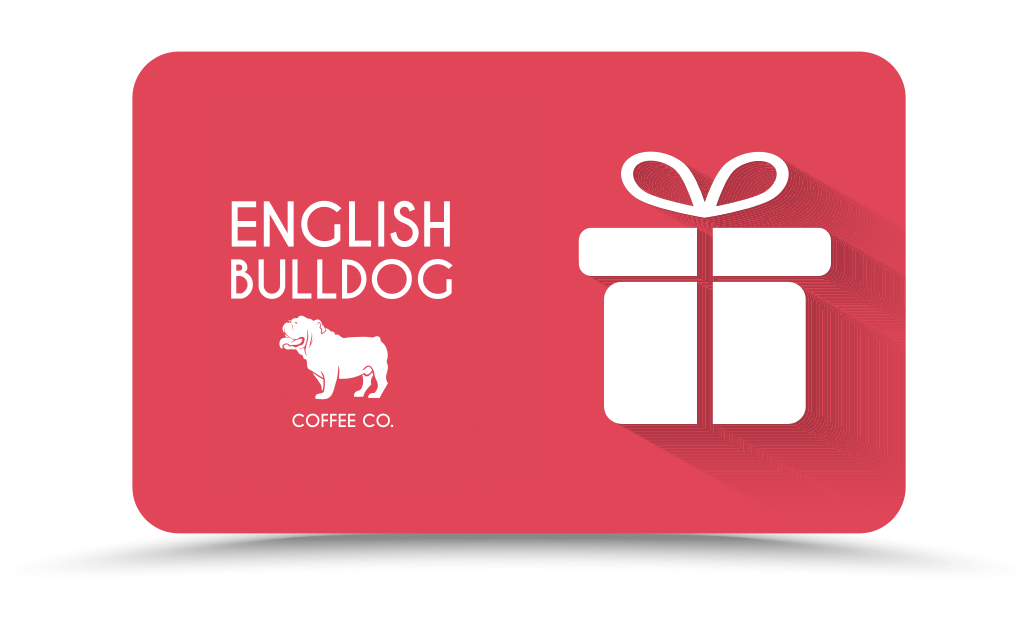 English Bulldog Coffee Company Gift Card