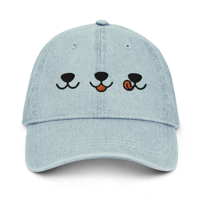 Happy Dog Denim Hat