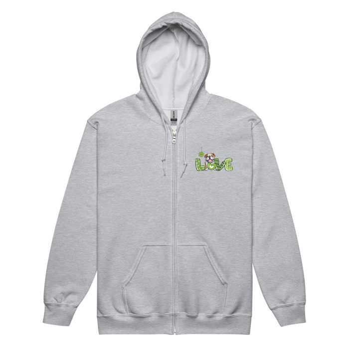 4-leaf Love Zip Hoodie